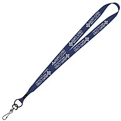 Economy Lanyard - 3/4" - Metal Swivel Snap Hook