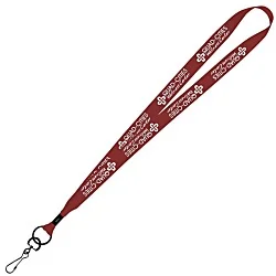 Economy Lanyard - 3/4" - Metal Swivel Snap Hook