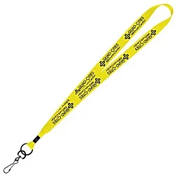 Economy Lanyard - 3/4" - Metal Swivel Snap Hook