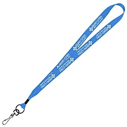 Economy Lanyard - 3/4" - Metal Swivel Snap Hook - 24 hr