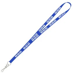Value Lanyard - 1/2" - Metal Swivel Snap Hook