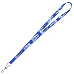 Value Lanyard - 1/2" - Metal Swivel Snap Hook - 24 hr