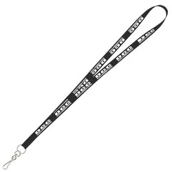 Value Lanyard - 1/2" - Metal Swivel Snap Hook - 24 hr