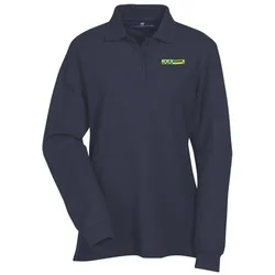 Soft Touch Pique LS Sport Shirt - Ladies'