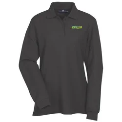 Soft Touch Pique LS Sport Shirt - Ladies'