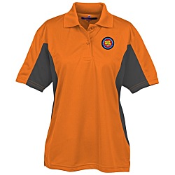 Stain Release Colorblock Performance Polo - Ladies'