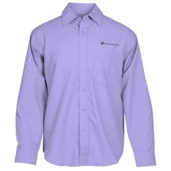 Stain Release Crossweave Shirt - Men's