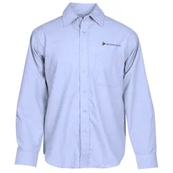 Stain Release Crossweave Shirt - Men's