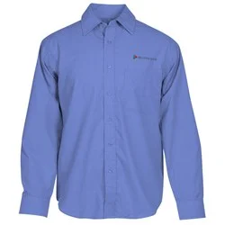 Stain Release Crossweave Shirt - Men's