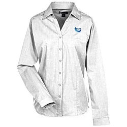 Stain Release Crossweave Shirt - Ladies'