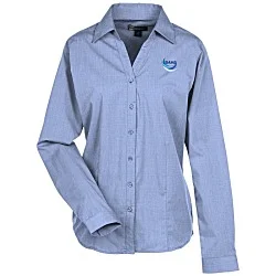 Stain Release Crossweave Shirt - Ladies'