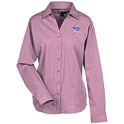 Stain Release Crossweave Shirt - Ladies'