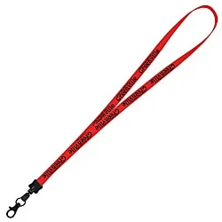Smooth Nylon Lanyard - 1/2" - 32" - Metal Lobster Claw