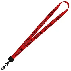 Smooth Nylon Lanyard - 3/4" - 32" - Metal Lobster Claw