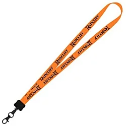Smooth Nylon Lanyard - 3/4" - 34" - Metal Lobster Claw