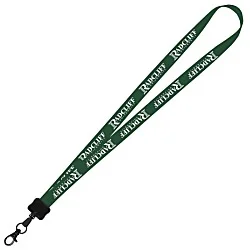 Smooth Nylon Lanyard - 3/4" - 34" - Metal Lobster Claw