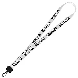 Smooth Nylon Lanyard - 3/4" - 36" - Plastic Swivel Snap Hook