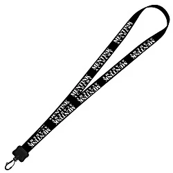 Smooth Nylon Lanyard - 3/4" - 36" - Plastic Swivel Snap Hook