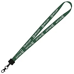 Smooth Nylon Lanyard - 3/4" - 36" - Metal Lobster Claw
