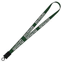 Smooth Nylon Lanyard - 3/4" - 36" - Snap Buckle Release
