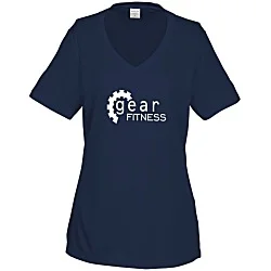 Contender Athletic V-Neck T-Shirt - Ladies' - Screen