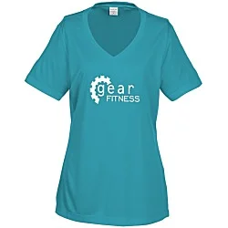 Contender Athletic V-Neck T-Shirt - Ladies' - Screen