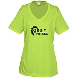 Contender Athletic V-Neck T-Shirt - Ladies' - Screen
