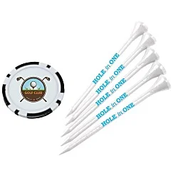 Poker Chip Tee Pack - 3-1/4"