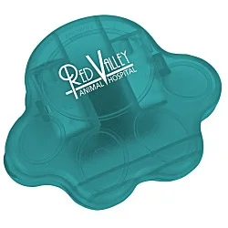 Keep-it Magnet Clip - Paw - Translucent