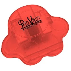 Keep-it Magnet Clip - Paw - Translucent