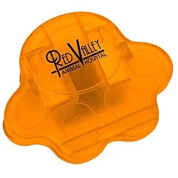 Keep-it Magnet Clip - Paw - Translucent