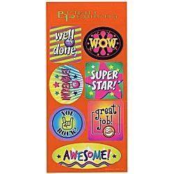 Super Kid Sticker Sheet - Wow Words