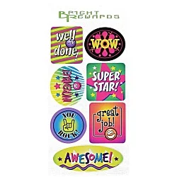 Super Kid Sticker Sheet - Wow Words