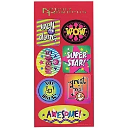 Super Kid Sticker Sheet - Wow Words