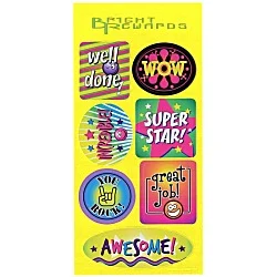 Super Kid Sticker Sheet - Wow Words