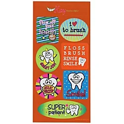 Super Kid Sticker Sheet - Tooth Time