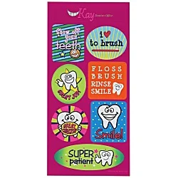 Super Kid Sticker Sheet - Tooth Time