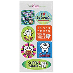 Super Kid Sticker Sheet - Tooth Time