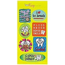 Super Kid Sticker Sheet - Tooth Time