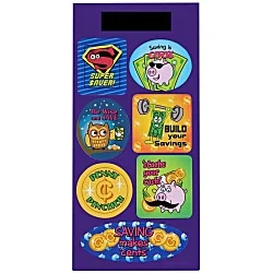 Super Kid Sticker Sheet - Dollars and Cents