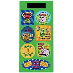 Super Kid Sticker Sheet - Dollars and Cents
