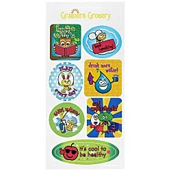 Super Kid Sticker Sheet - Healthy Habits