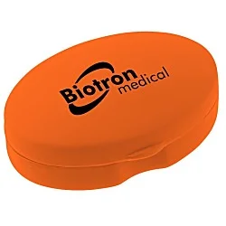 Oval Pill Box - Opaque - 24 hr
