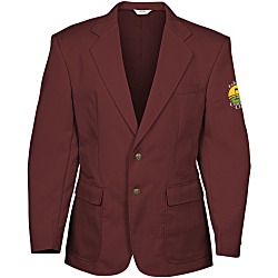 Polyester Single Breasted Suit Coat - Men's
