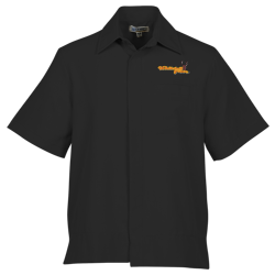 Batiste Short Sleeve Dress Shirt - Men's