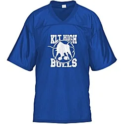 Poly Mesh Jersey V-Neck T-Shirt - Men's