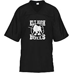 Poly Mesh Jersey V-Neck T-Shirt - Men's
