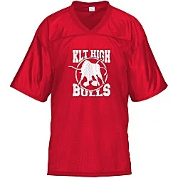 Poly Mesh Jersey V-Neck T-Shirt - Men's
