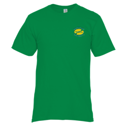 Essential Ring Spun Cotton T-Shirt - Men's - Colors - Embroidered