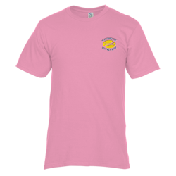 Essential Ring Spun Cotton T-Shirt - Men's - Colors - Embroidered